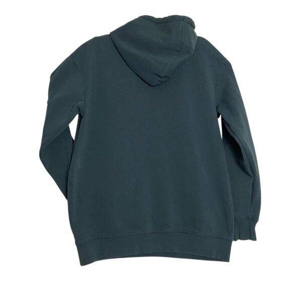 Gymshark Mens Teal Blue Green Long Sleeve Hoodie Hooded Sweatshirt Size Medium - Picture 2 of 5